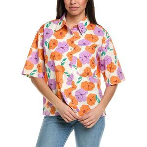 Meiven Womens  Woven Shirt, White